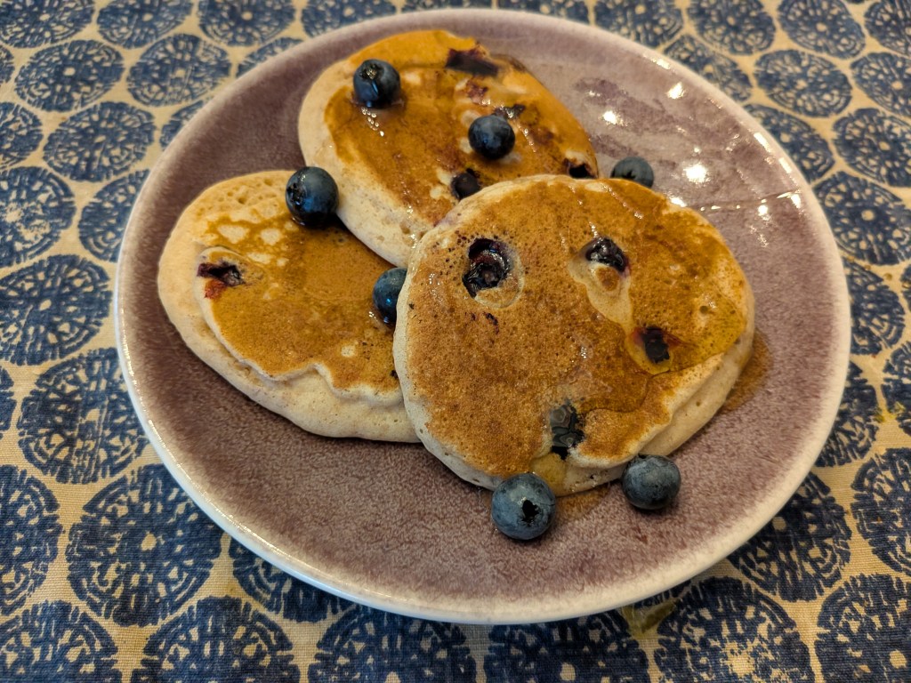 Fabulous Blueberry Pancakes